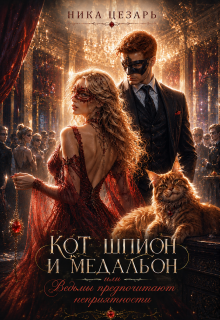 Кот, шпион и медальон или Ведьмы предпочитают неприятности / Ника Цезарь